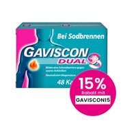 Produktabbildung: GAVISCON Dual Kautabletten 48 St