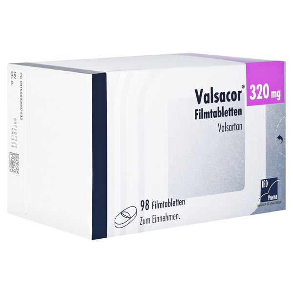 Valsacor 320 mg Filmtabletten 98 St