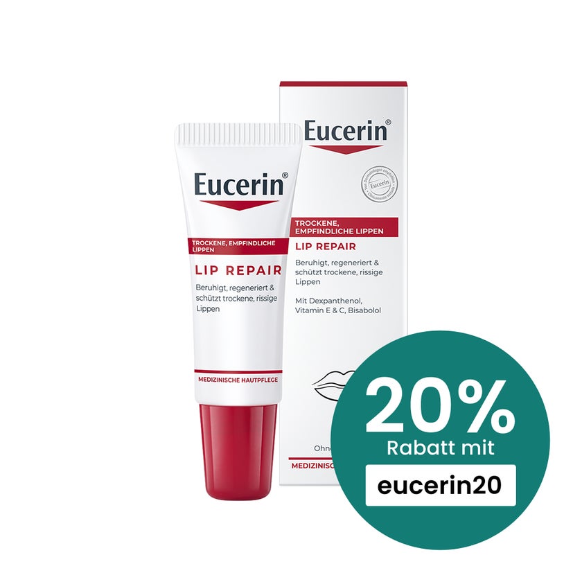 Eucerin Lip Repair – Beruhigender Lippenpflegestift 10 g