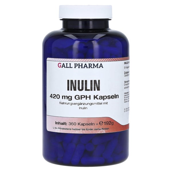Inulin 420 mg GPH Kapseln 360 St