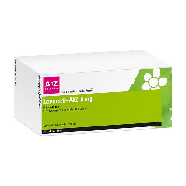 Levoceti-abz 5 mg Filmtabletten 100 St