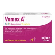 Vomex A® Kinder-Suppositorien 70 mg 10 St