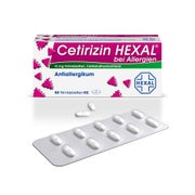 Produktabbildung: Cetirizin HEXAL Allergietabletten 50 St