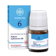 Produktabbildung: DHU Schüßler-Salz Nr. 6 Kalium sulfuricum D6 10 g