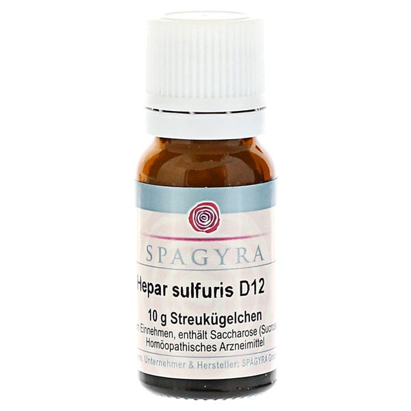 Hepar Sulfuris D 12 Globuli 10 g