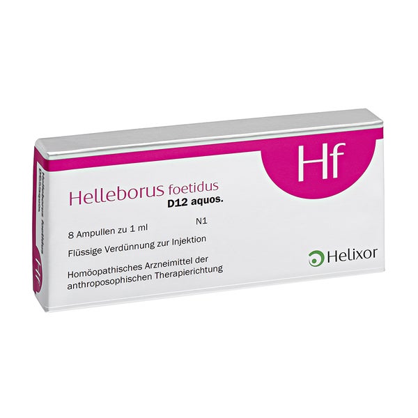 Helleborus Foetidus Aquos. D 12 Ampullen 8X1 ml