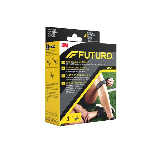 FUTURO Knie-Spange anpassbar 09189, Verstellbar SPORT (31.8 - 44.5 cm) 1 St