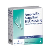 Produktabbildung: Amorolfin Nagelkur HEUMANN 5% wirkstoffhaltiger Nagellack 3 ml