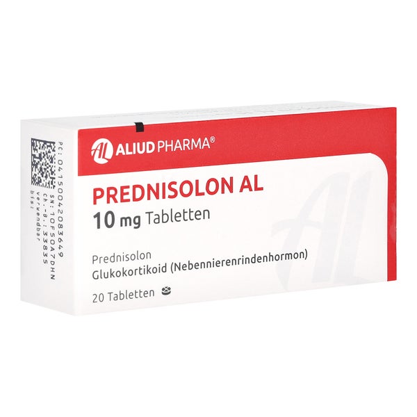 Prednisolon AL 10 mg Tabletten 20 St