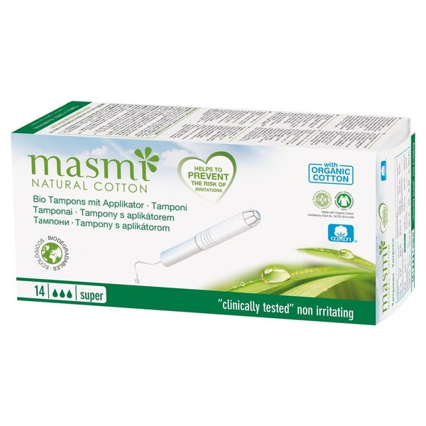 BIO Tampons Super m.Applik.100% Bio-Baum 14 St