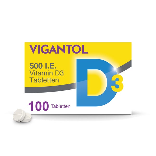 VIGANTOL 500 I.E. Vitamin D3 Tabletten 100 St