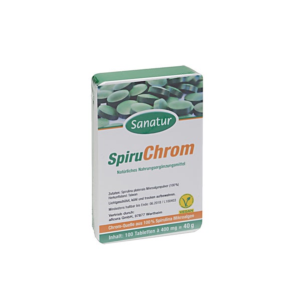 Chrom Hefefrei Tabletten 100 St
