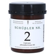 Produktabbildung: Schüssler NR.2 Calcium phosphoricum D 6 1000 St