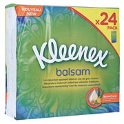 Produktabbildung: Kleenex Balsam Taschentücher 24X9 St