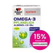 Doppelherz system Omega-3 Pflanzlich 120 St