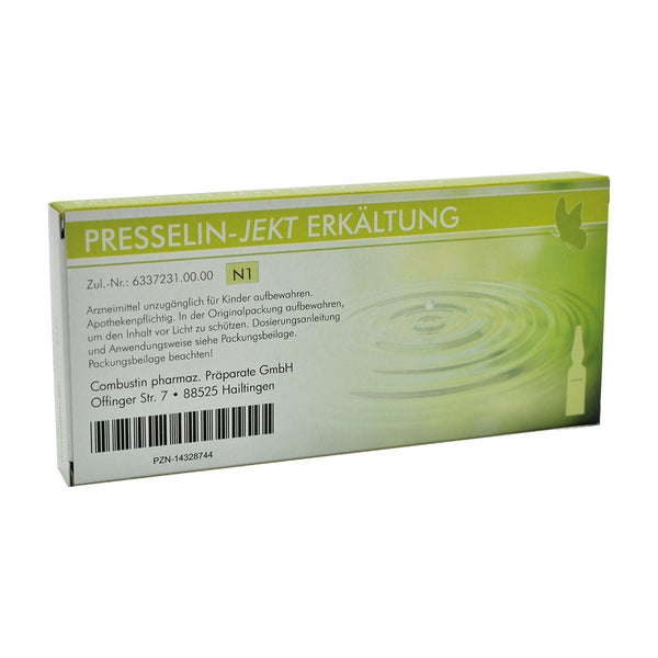 Presselin-jekt Erkältung Ampullen 10X1 ml