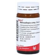 Produktabbildung: Melissa/sepia Comp.globuli 20 g