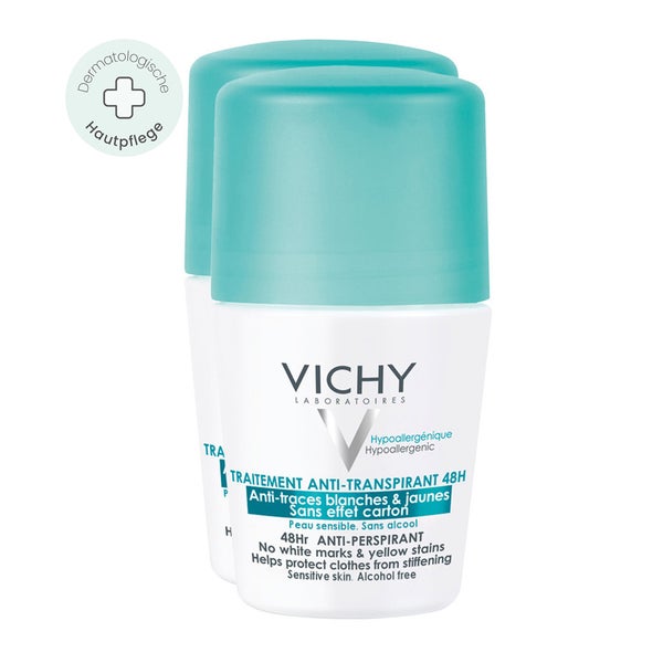 Vichy DEO Roll-on Anti Flecken 48h 2X50 ml