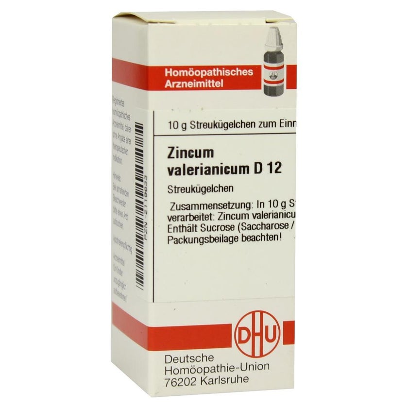 Zincum Valerianicum D 12 Globuli 10 g