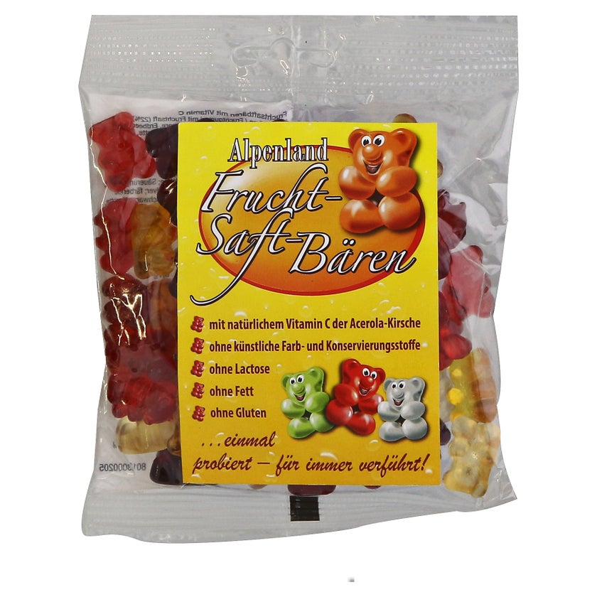 Fruchtsaftbären Alpenland Kleine Bären 150 g
