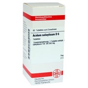 Acidum Salicylicum D 6 Tabletten 80 St