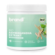 Produktabbildung: brandl® Bio Ashwagandha Extrakt KSM-66® 600mg | 5% Withanolide | Indische Schlafbeere 120 St