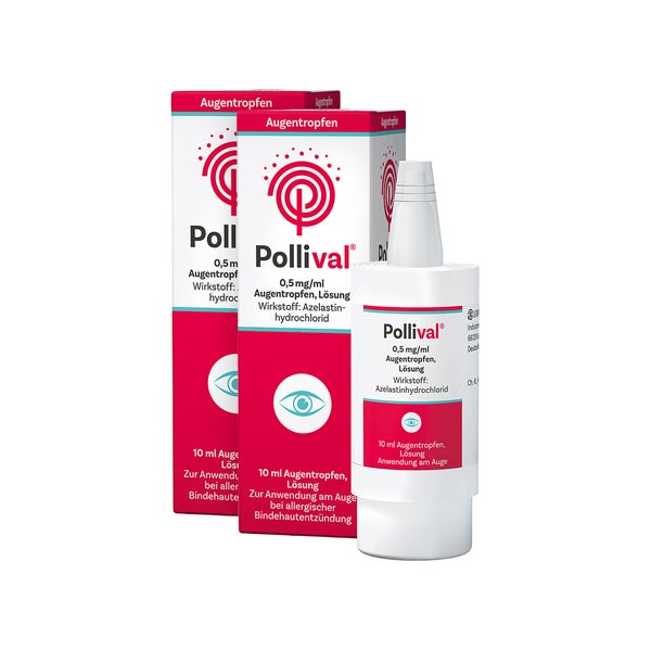 Pollival Augentropfen Doppelpack 2X10 ml