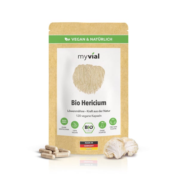 myvial® Bio Hericium 120 Kapseln vegan 120 St
