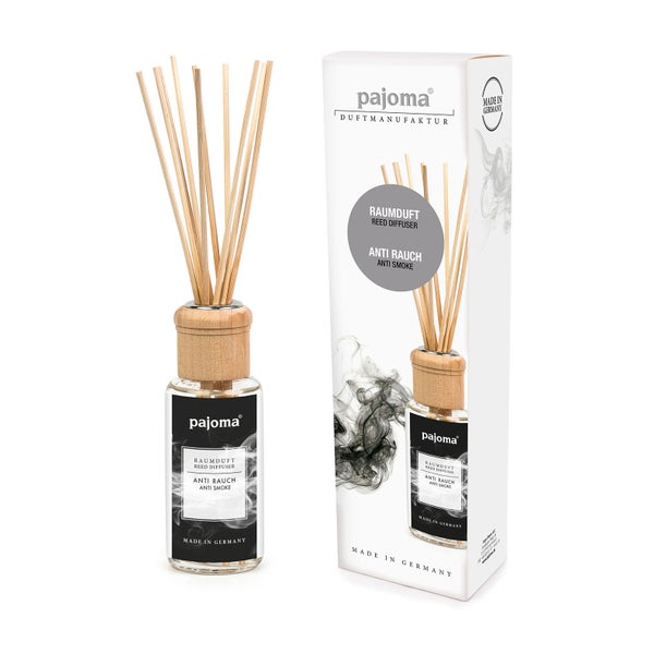 pajoma® Raumduft 100 ml inkl. Duftstäbchen, Anti-Rauch 100 ml