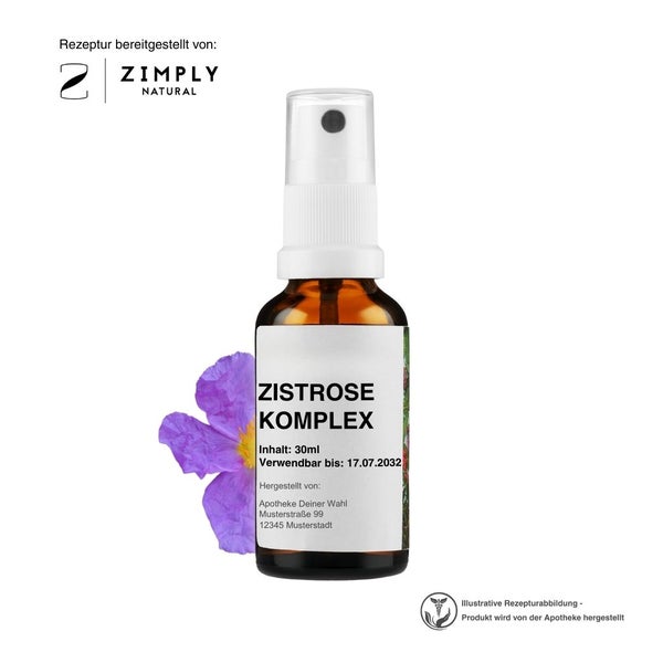 ZIMPLY NATURAL ZISTROSE KOMPLEX Fläschchen ml