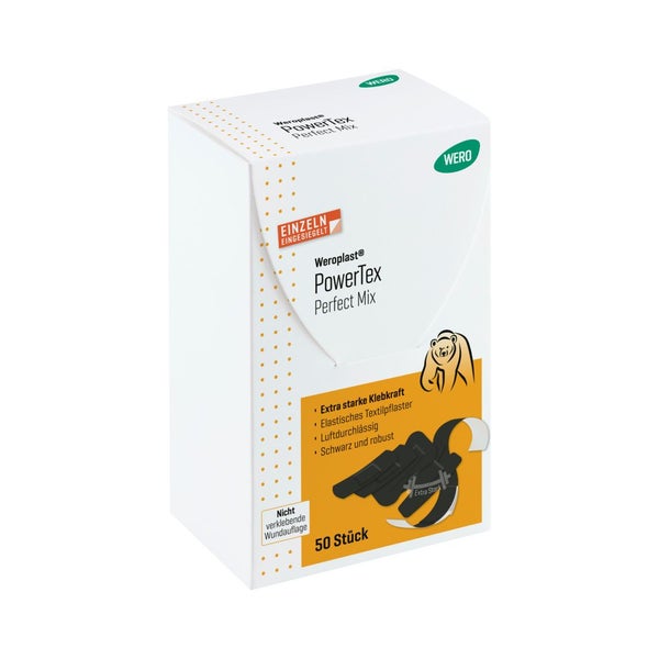 Weroplast® PowerTex Pflaster Mix 50 St