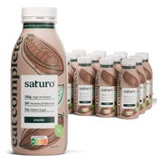 Saturo Trinkmahlzeit Kakao | Vegane Astronautennahrung 12 St