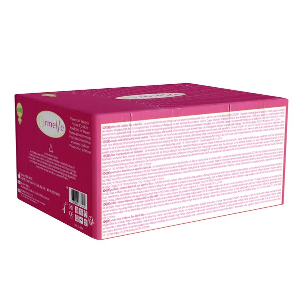 «Female Condom» – Frauenkondome aus Latex, 100 Stück, 74 mm (100 Kondome) 100 St