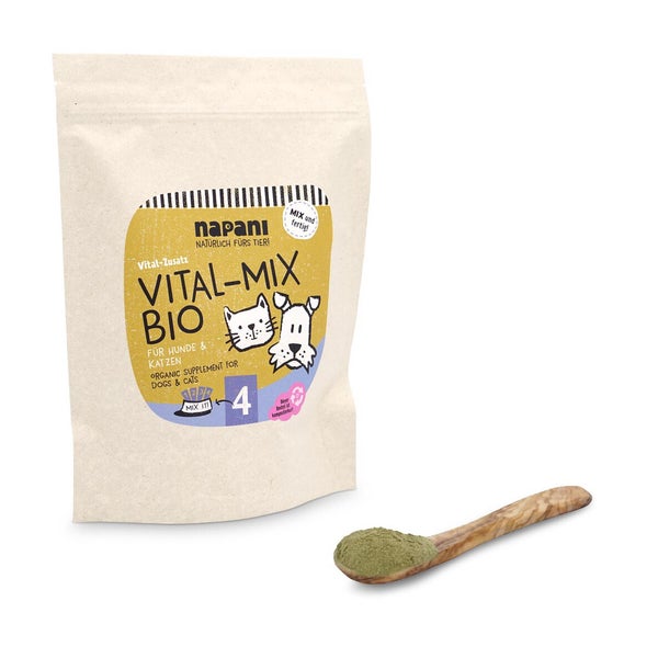 Vitalmix bio, Ergänzungsfuttermittel für Hunde & Katzen,... 350 g