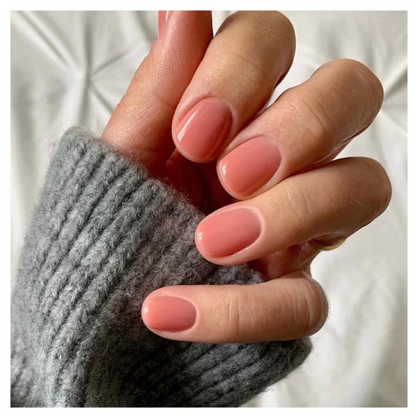 Kunstnägel Press on 24 Stück Squoval Acryl Nagelkleber Rosa 1 St