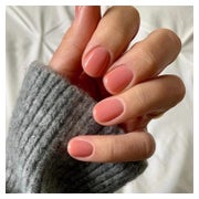 Kunstnägel Press on 24 Stück Squoval Acryl Nagelkleber Rosa 1 St