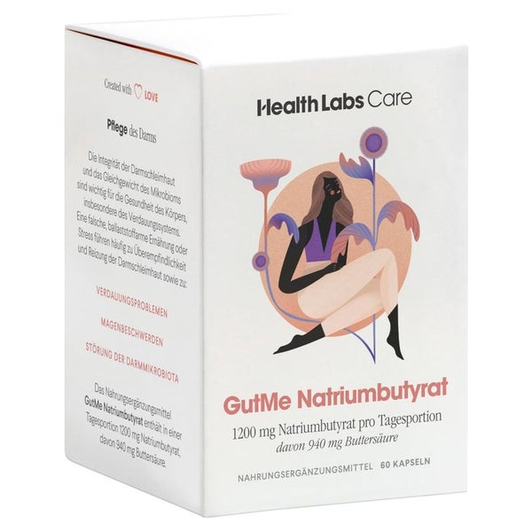 Health Labs Care GutMe Natriumbutyrat Kapseln 60 St