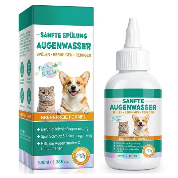 Abodiuss Augenwäsche für Hunde und Katzen 100 ml