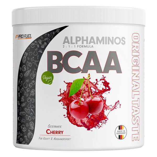 ProFuel - Alphaminos BCAA Pulver Kirsche Made in Germany 300 g