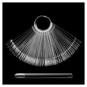 Nagel Display 50 Stück Nail Art Tips Transparent Farbe Karte 1 St