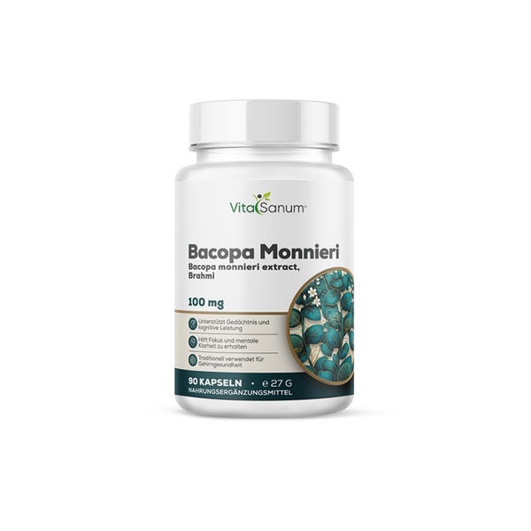 VitaSanum® Bacopa Monnieri (Brahmi) 100 mg 90 Kapseln 90 St
