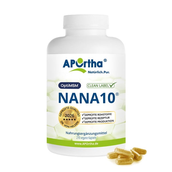 APOrtha® NANA10® - vegane Kapseln 270 St