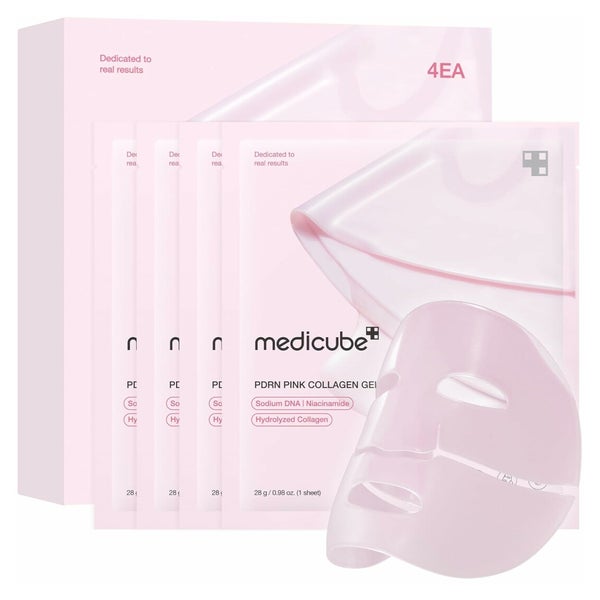 Medicube Salmon DNA PDRN Kollagen Gel Maske pink 1 St