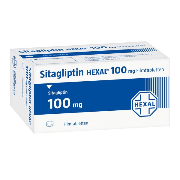 Sitagliptin Hexal 100 mg Filmtabletten 98 St
