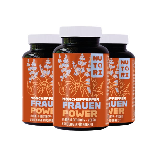 FRAUEN POWER -  Mönchspfeffer Kapseln für innere Balance 270 St