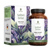 Produktabbildung: Salbei hochdosiert - 6000 mg Salbei-Extrakt pro Tagesdosis - SALBEIBRISE - 120 vegane Kapseln - NATURTREU® 120 St
