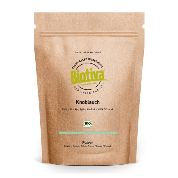 Biotiva Knoblauchpulver Bio 100 g