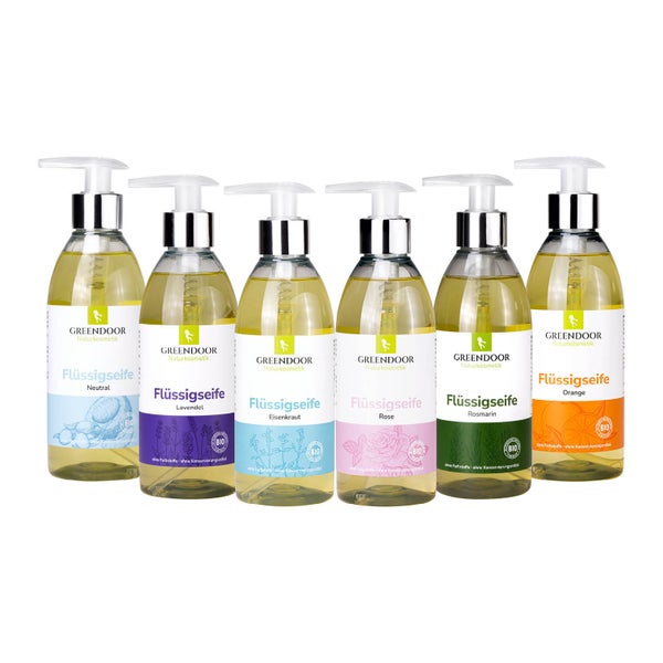 GREENDOOR Flüssigseifen Sparset 1500 ml