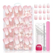 Falsche Nägel Set 288 Weiß Französisch Ballerina Kleber Baby 1 St