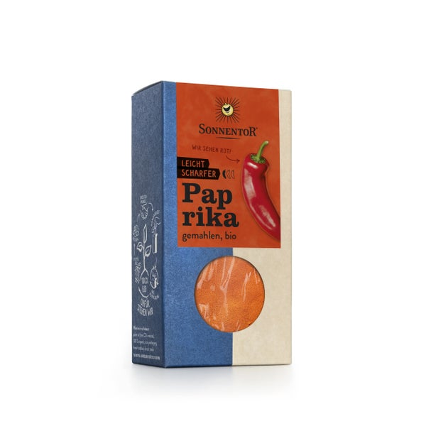 Paprika scharf gemahlen bio 50 g – Würziges Bio-Gewürz für pikante Speisen